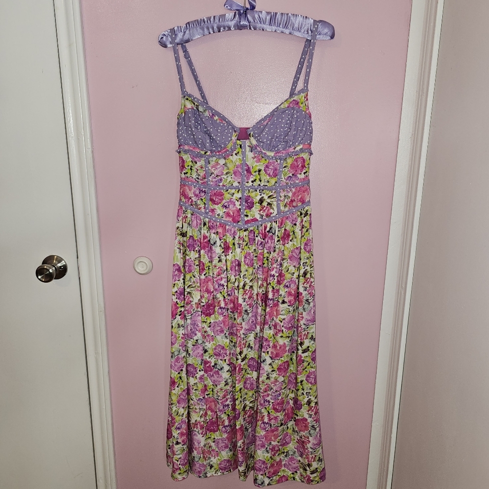 For Love And Lemons Martina Midi Dress